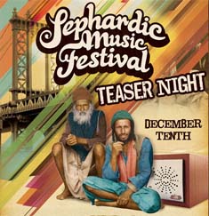 Sephardic Music Festival Teaser Night
