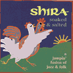 Album cover: lovely painting chickens dancing